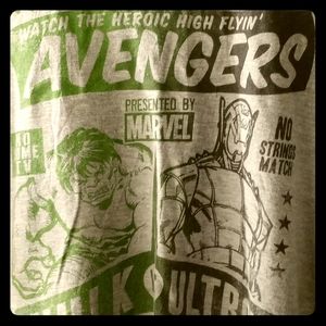 Marvel comic comic con tee